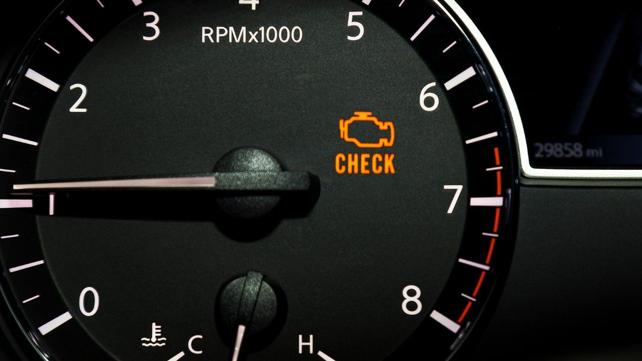 Check Engine Light In Car