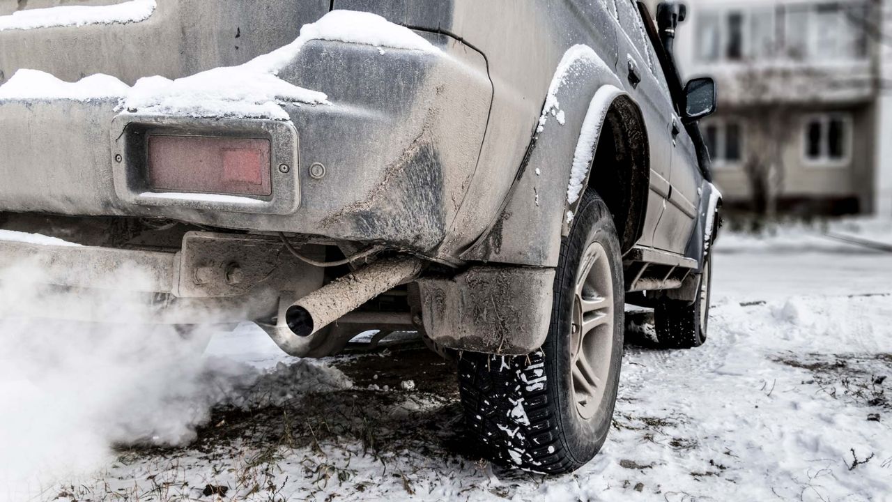 Car Warm Up In The Winter