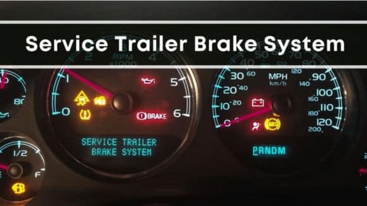 Service Trailer Brake System