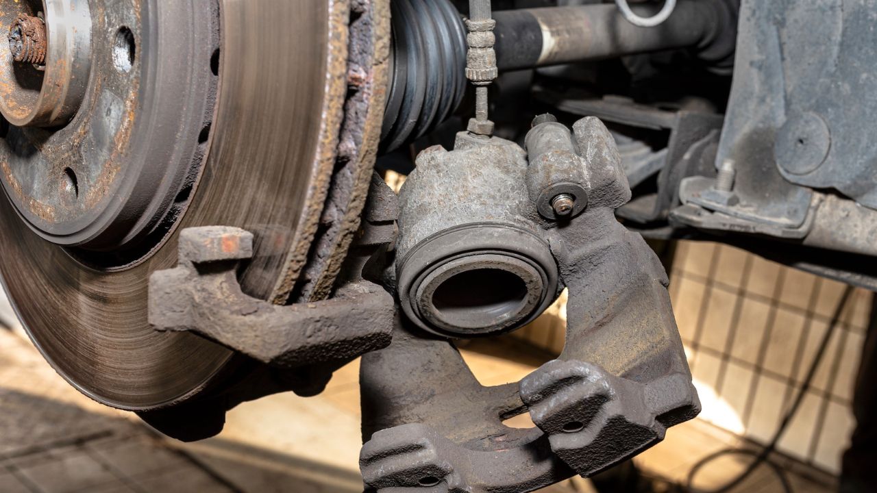 Sticking Brake Caliper