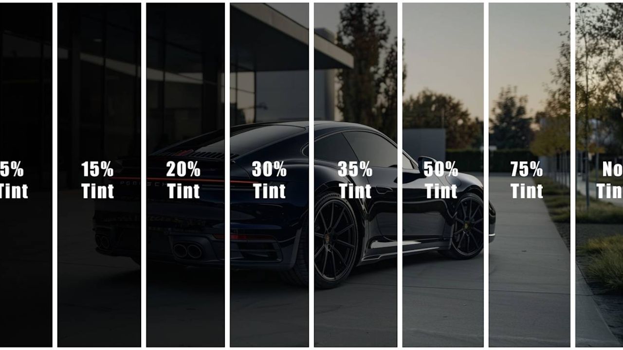 Window Tint Percentage For Car