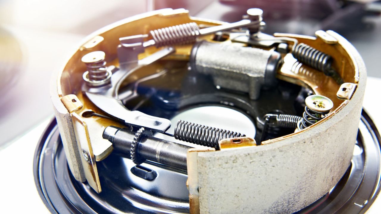 Worn Brake Shoes