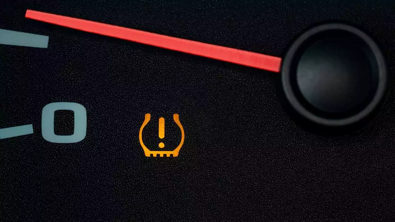 Low Tire Pressure Light On