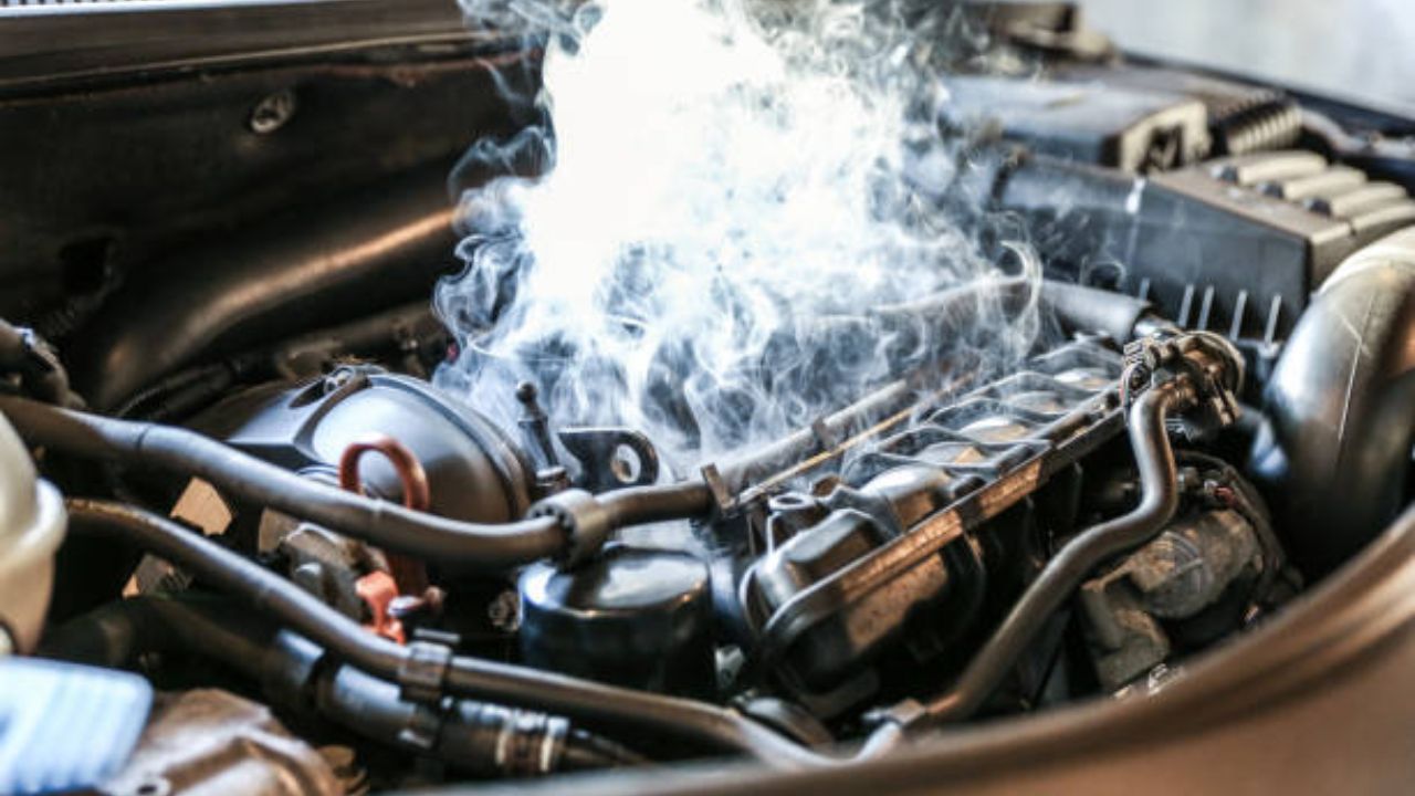 White Smoke Coming From Engine