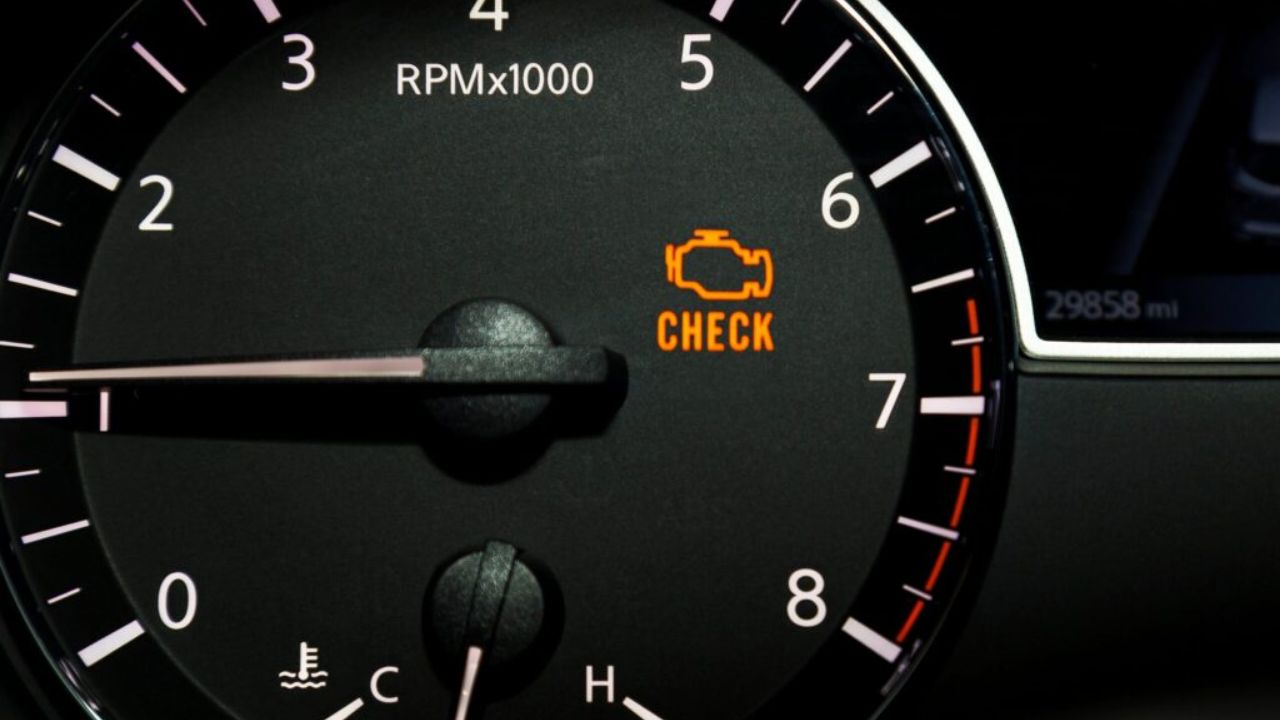 Check Engine Light In Car