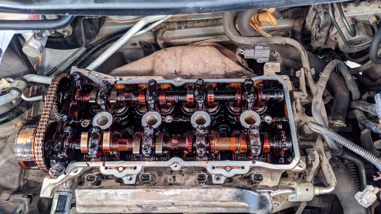 Engine Sludge Forms In Engine