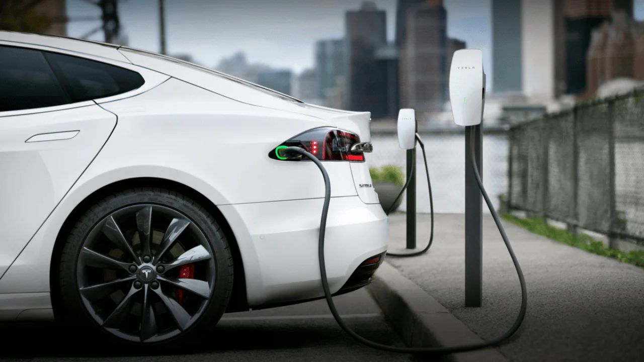 Charge a Tesla