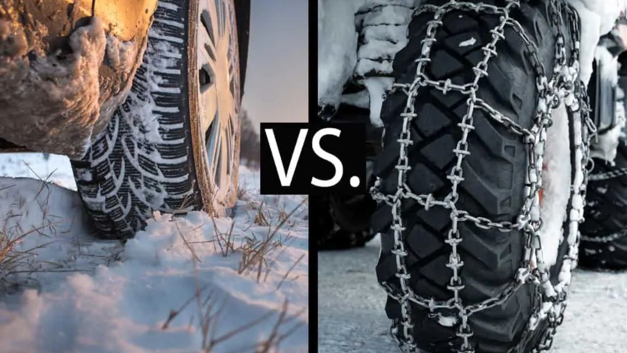 Difference Between Snow Chains And Cables