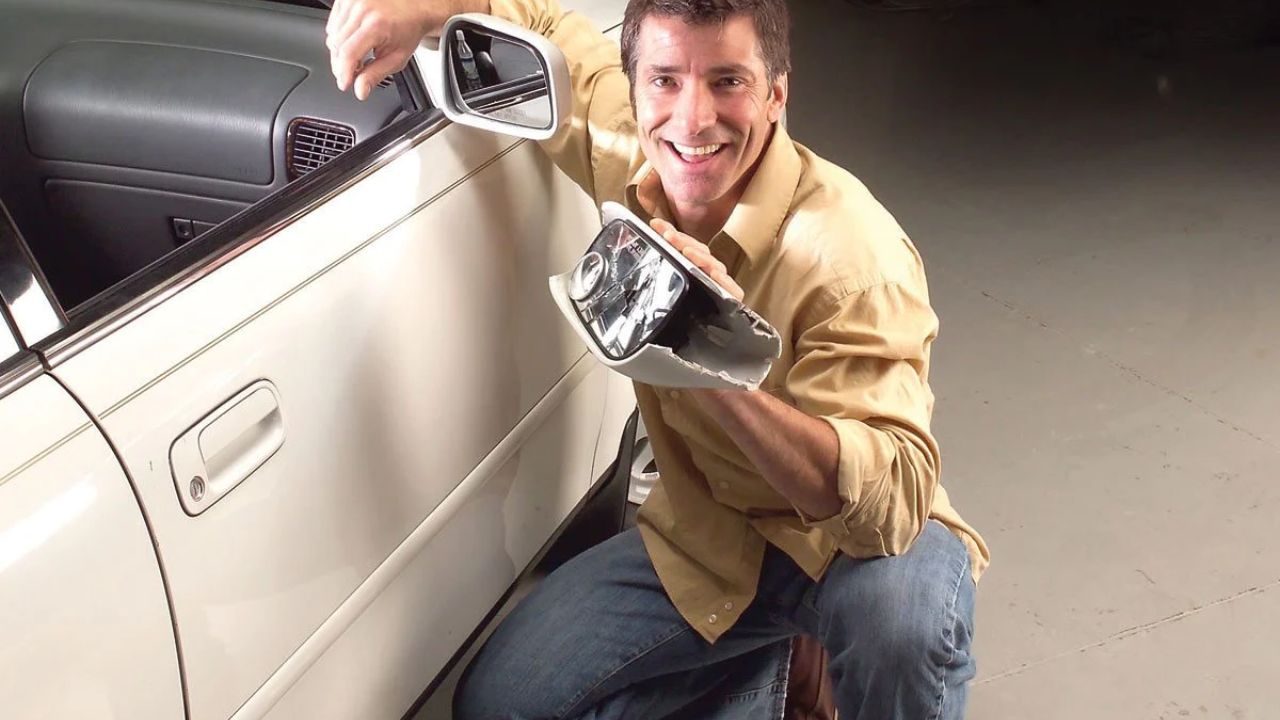 Re-Attach Car Sideview Mirrors