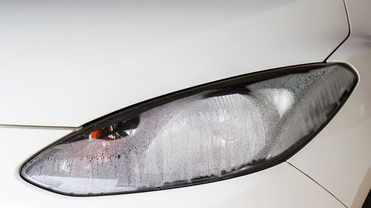 Remove And Prevent Moisture From Headlights